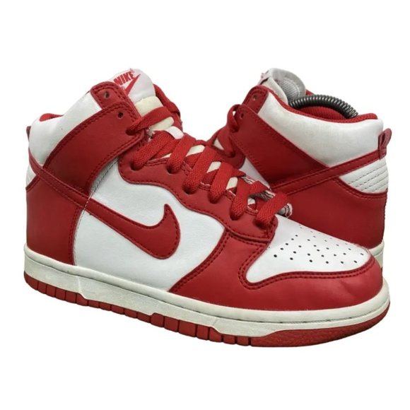 Nike Dunk High GS Championship Red Youth Boys Athletic Shoes Size 5y DB2179 106